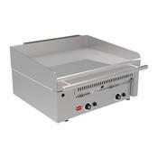 Mirror Zone 2 Heavy Duty Gas Chrome Griddle - 2 Cooking Zones