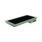 Emainox Elegance 8046431 5 X 1/1Gn Drop In Heated Ceramic Hotplate image