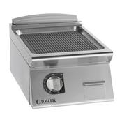 Giorik 70 Top FRE72TCRX Electric Griddle - Chrome Plated Ribbed Plate image