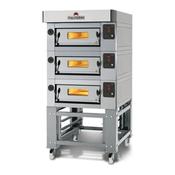 Italforni LSC-3 Heavy Duty Triple Deck Electric Pizza Oven - 24 X 12" Pizzas