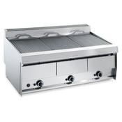 Arris Grillvapor GV1207 Gas Radiant Chargrill with Water Tray