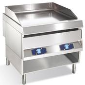 Arris FT809EL Fry Top Green Energy High Output Electric Griddle with Programmable Digital Controls - Smooth Plate