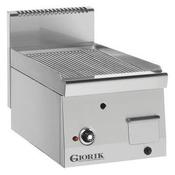 Giorik Snack 60 LGG4910X Slimline Gas Griddle - Ribbed Plate image