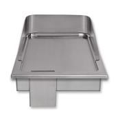 Berner BGIR40 Ribbed Plate Drop In Induction Griddle image