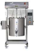 De Danieli C250CSEIA - 250 Ltr Electric High Temperature Indirect Heat Tilting Kettle with Stirer for Medium Density Products - Touchscreen Controls