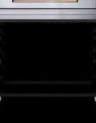Moretti SPT105.105/100 Mobile stand with trayslides