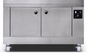 Moretti Forni 0E160300 L/80 Mobile Heated Base with 6 Trayslides for Single + Twin Deck P60E Oven - 800Mm High