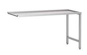 Combisteel Exit Table Two Legs 700 Right for 7280.0050-0055-0060-0065