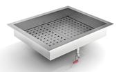 Combisteel Crushed Ice Bin Drop-In 2/1 GN image