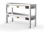 Combisteel LEVELS 1400 Heated Overshelf 2 Tier