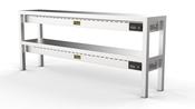 Combisteel LEVELS 1800 Ceramic Heated Overshelf 2 Tier