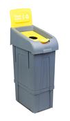 Combisteel Recycling Waste Bin Plastic 80 Litre image