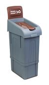 Combisteel Recycling Waste Bin Organic 80 Litre image