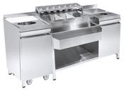 Combisteel Cocktail Bar Station with Sink and Glass Rinser image