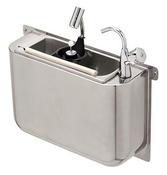 Combisteel SHOWER 410X120X270 Ice Cream Scoop Sink with Water Tap