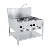 Combisteel Gas Wok Table 43kW 3 Burner