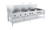 Combisteel Gas Wok Table 7 Burner 95kW