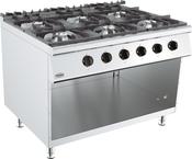 Combisteel BASE 900 Gas Cooking Range 6 Burner image