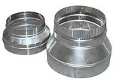 Combisteel Round Air Conduct Converter 200-150mm image