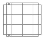 Combisteel Stainless Steel Dishwasher Bottom Grid image