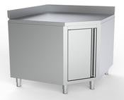 Combisteel UPSTAND 1000 Stainless Steel Worktable Corner Unit 1000mm