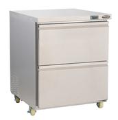Combisteel 2 Drawer Counter Freezer 185 Litre image