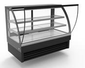 Combisteel Round Curved Glass Display Cooler 1500mm image