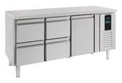 Combisteel Refrigerated Counter Prep Fridge 1 Door 4 Drawers image