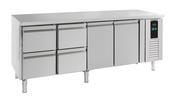 Combisteel 700 Refrigerated Counter 2 Doors 4 Drawers Energy Line