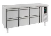 Combisteel 700 Refrigerated Counter 6 Drawers Energy Line