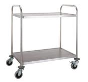 Combisteel 2 Shelf Flat-Packed Serving Trolley image