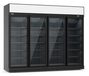 Combisteel INS-2060R Four Door Glass Display Fridge 2060L