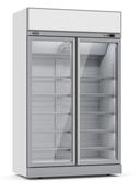 Combisteel INS-1000F Double Glass Door Display Freezer 960 Litre image