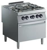 Combisteel PRO 900 Gas Range 4 Burner with Oven