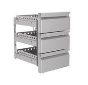 Combisteel 1/3 Drawer Set with Soft Closing