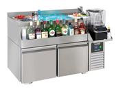 Combisteel Refrigerated Counter 2 Door with Cocktail Bar Station