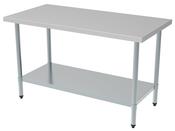 Combisteel 1800 Worktable with Bottom Shelf