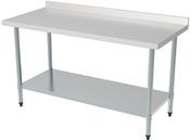 Combisteel 700 Worktable with Bottom Shelf Upstand 1800mm