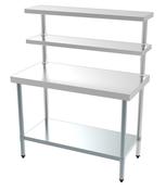 Combisteel Worktable 1800 with Bottom Shelf