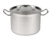 Combisteel Deep Stockpot Stainless Steel with Lid 4 Litre image
