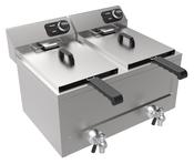 Combisteel Electric Counter Fryer 2x8L image