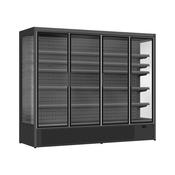 Combisteel Wall Mounted 4 Door Display Fridge 2000 Litre