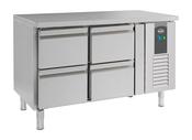 Combisteel Refrigerated Counter 4 Drawers Stainless Steel