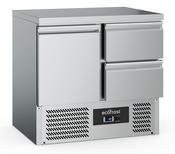 Combisteel Single Door Refrigerated Counter with 2 Drawers 257 Litre image