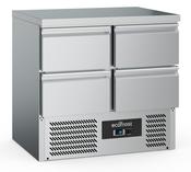 Combisteel Refrigerated Counter 4 Drawers – 220 Litre image