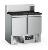 Combisteel Pizza Counter 2 Door Prep Fridge 240 Litre