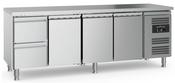 Combisteel 3 Door Refrigerated Counter with 2 Drawers