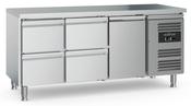 Combisteel Refrigerated Counter 1 Door 4 Drawers 417 Litre