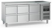 Combisteel 6 Drawer Refrigerated Counter 417 Litre