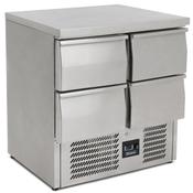 Blizzard 4 Drawer Compact Gastronorm Counter 240L BCC2-4D